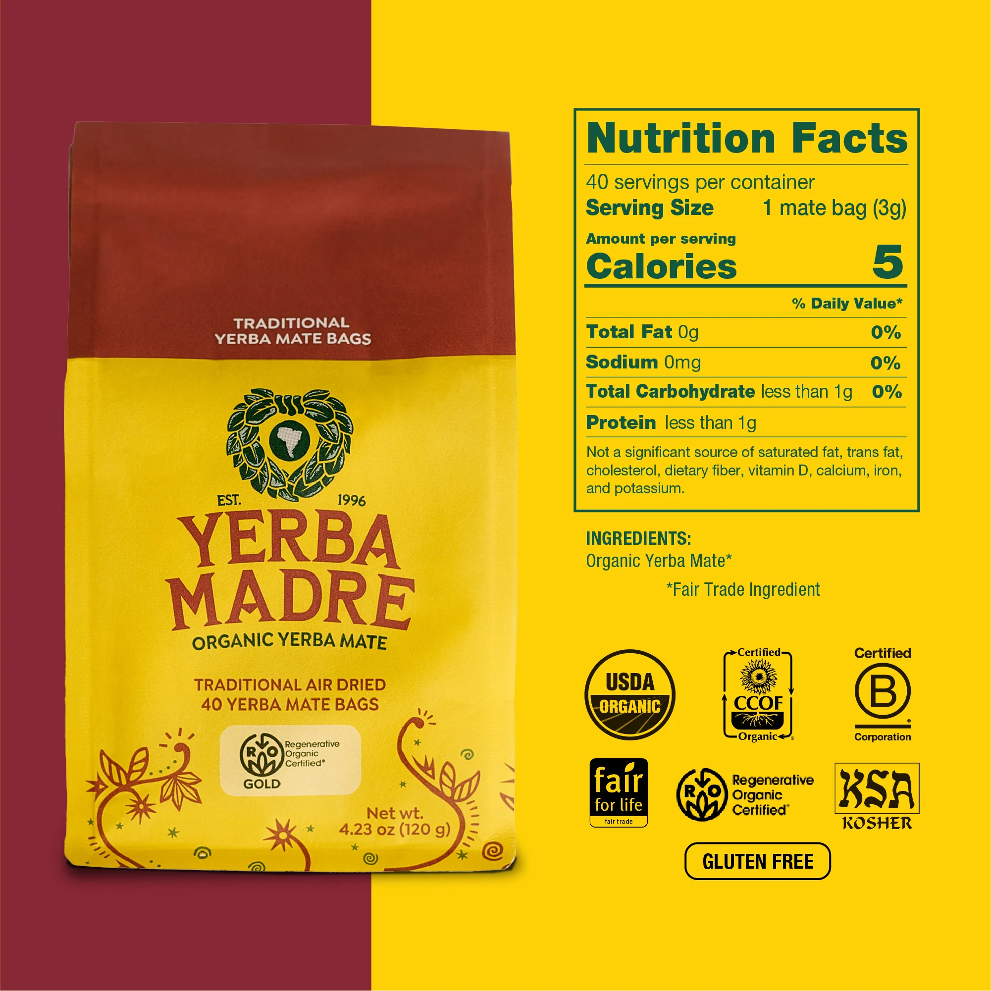 Traditional Air Dried Yerba Mate Bags - Image 2